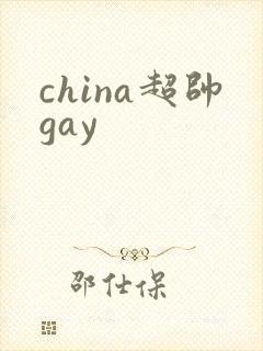 china超帅gay
