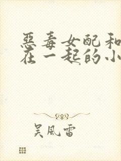 恶毒女配和反派在一起的小说