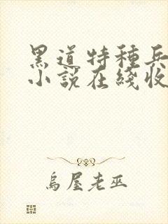 黑道特种兵有声小说在线收听