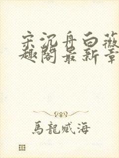 宋沉舟白薇薇笔趣阁最新章节更新内