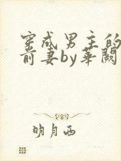 穿成男主的炮灰前妻by华阙阙封面