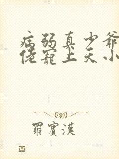 病弱真少爷被大佬宠上天小说