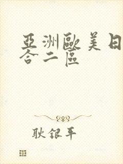 亚洲欧美日韩综合二区