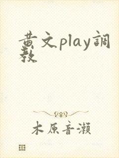 黄文play调教