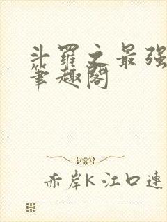 斗罗之最强场控笔趣阁封面