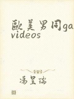 欧美男同gayvideos