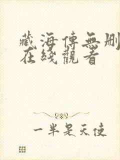 藏海传无删减版在线观看