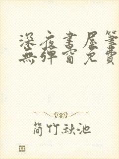 深夜书屋笔趣阁无弹窗免费阅读