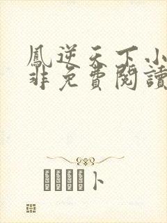 凤逆天下小说路非免费阅读