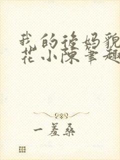 我的后妈貌美如花小陈笔趣阁
