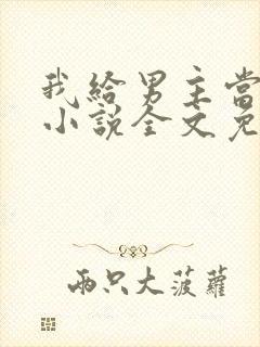 我给男主当嫂嫂小说全文免费阅读