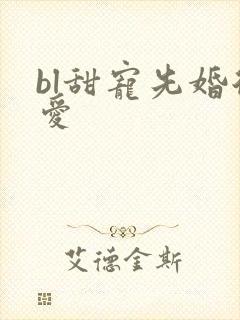 bl甜宠先婚后爱