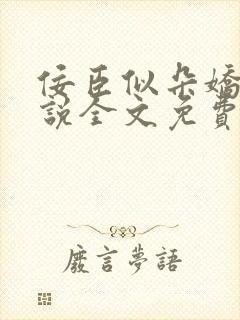 佞臣似朵娇花小说全文免费阅读