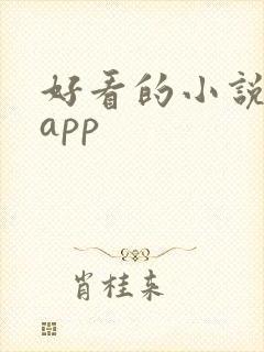 好看的小说免费app