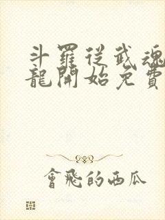 斗罗从武魂喷火龙开始免费封面