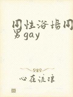 同性浴场同性男男gay