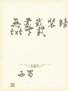 无尽武装精校版txt下载