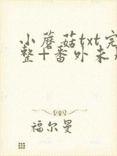 小蘑菇txt完整+番外未删减