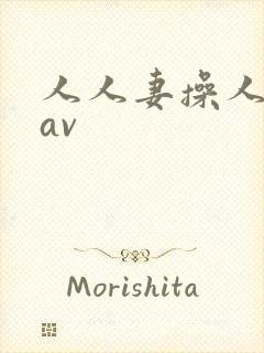 人人妻操人人妻av
