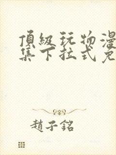 顶级玩物漫画全集下拉式免费观看