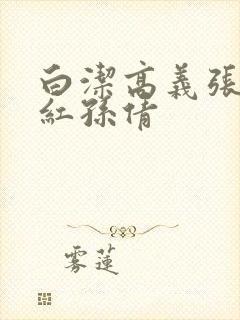 白洁高义张敏美红孙倩封面