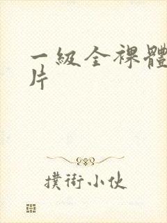 一级全裸体黄色片