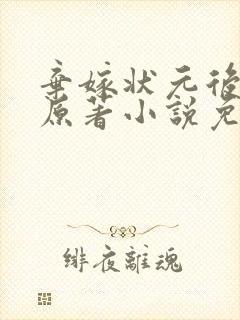 弃嫁状元后小说原著小说免费阅读