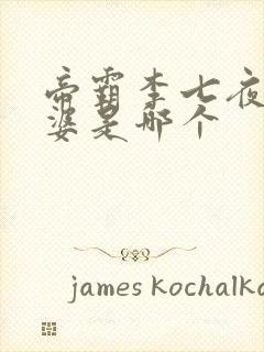 帝霸李七夜的老婆是哪个