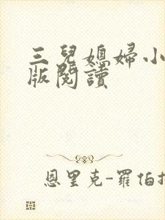 三儿媳妇小说正版阅读