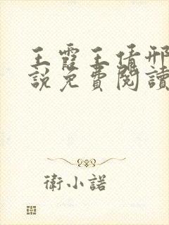 王霞王倩邢姨小说免费阅读