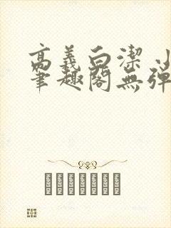 高义白洁 小说笔趣阁无弹窗封面