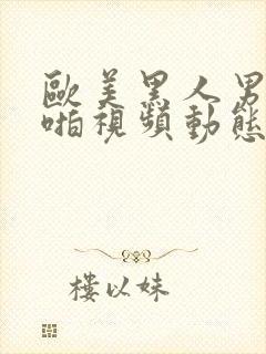 欧美黑人男女啪啪视频动态图