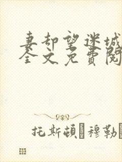 妻却望迷城沈莹全文免费阅读笔趣阁