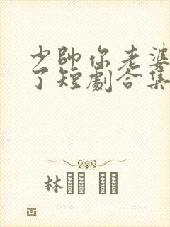 少帅你老婆又跑了短剧合集