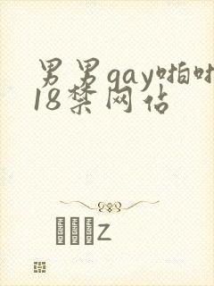 男男gay啪啪18禁网站