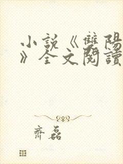 小说《双阳男人》全文阅读封面