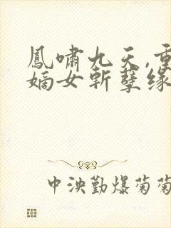 凤啸九天,重生嫡女斩孽缘