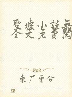 圣墟小说无弹窗全文免费阅读