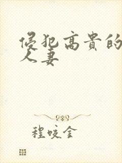 侵犯高贵的美丽人妻