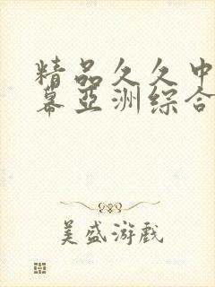 精品久久中文字幕亚洲综合封面