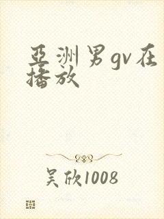 亚洲男gv在线播放