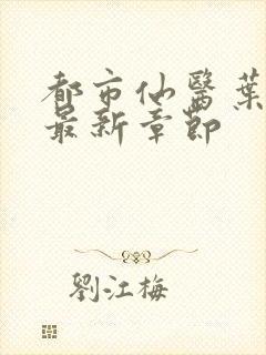 都市仙医叶不凡最新章节