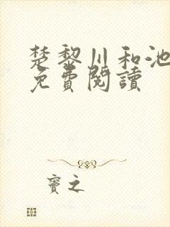 楚黎川和池恩宁免费阅读