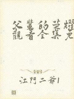 父辈的荣耀在线观看全集免费播放封面