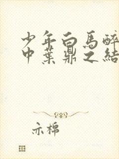少年白马醉春风中叶鼎之结局
