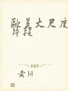 欧美大尺度床戏片段