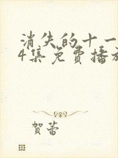 消失的十一层24集免费播放电视剧全部