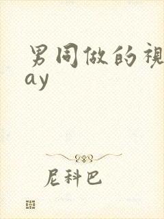 男同做的视频gay