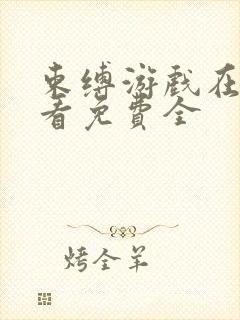 束缚游戏在线观看免费全