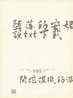 堕落的安妮塔小说txt下载